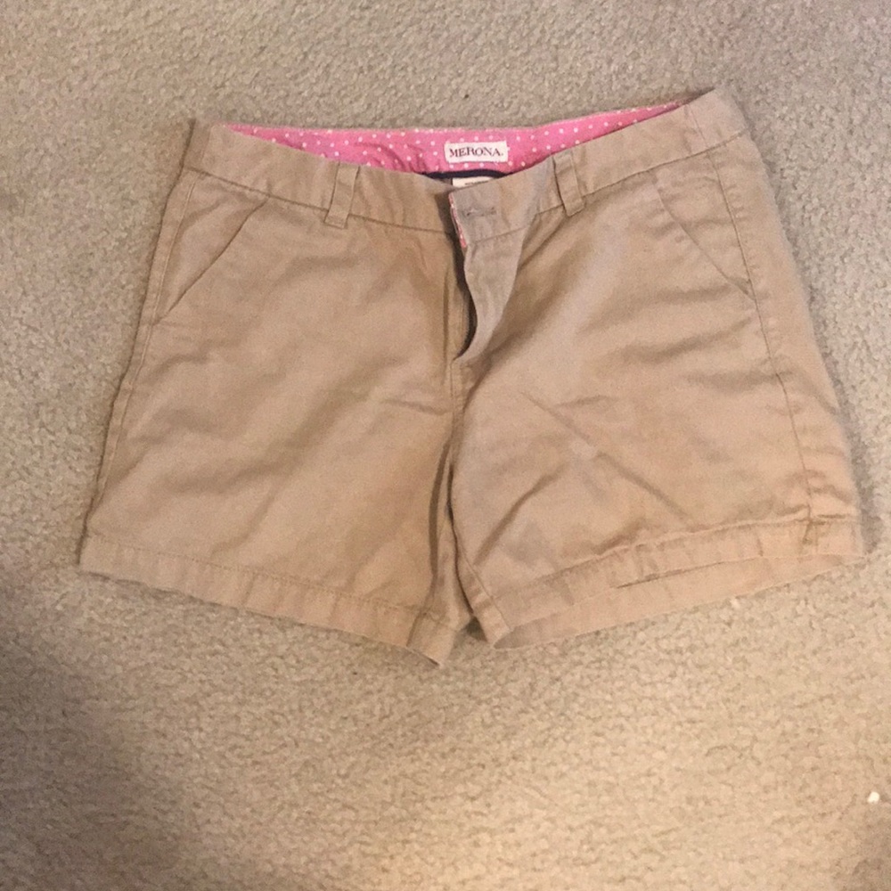 Khaki shorts